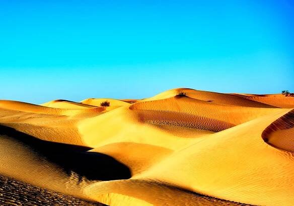 Poušť Rub Al Khali, Omán, 12/2021