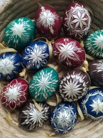 Vánoční slaměné ozdoby a velikonoční malované kraslice| Morava | S láskou k řemeslu