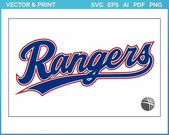 Texas Rangers - Jersey Logo (2020) - Baseball Sports Vector SVG Logo in 5 formats - SPLN005333