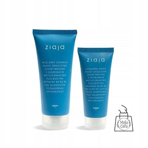 Ziaja micelární sada šampon + lamelární maska