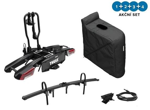 Thule EasyFold 3 2+1bike + taška Thule 9446 + zámek 9785