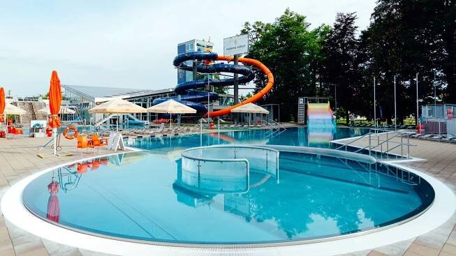 Pobyt v apartmánu v Moderných Kúpeľoch: polopenze, masáž i aquapark