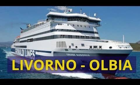 Livorno - Olbia Grimaldi lines with dog.
