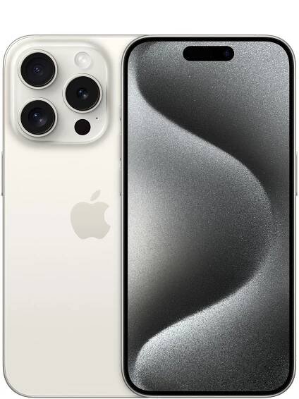 iPhone 15 Pro 256GB bílý titan