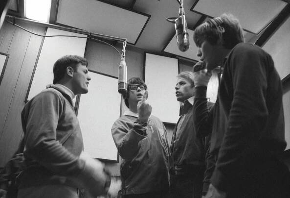 The Wrecking Crew - Z filmu - Bruce Johnston, Brian Wilson, Al Jardine, Dennis Wilson