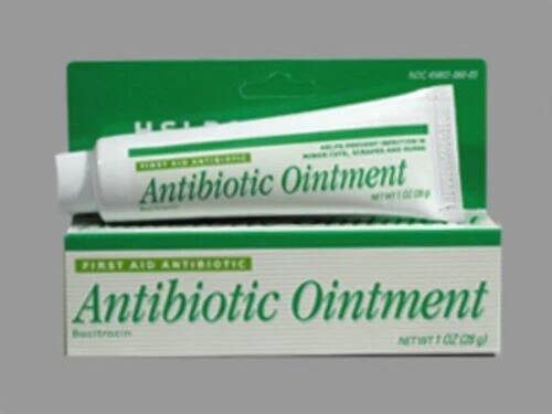 Perrigo Bacitracin první pomoc Antibiotická mast krém 500un/gm 30 gms