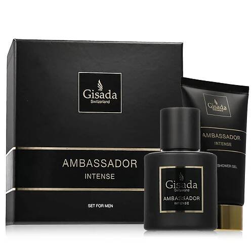 Gisada Ambassador Intense EDP 50 ml + SG 100 ml M - Fragranza.cz - Objednejte si výjimečné vůně a kosmetiku online