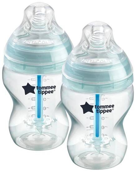 Tommee Tippee Kojenecká láhev Advanced Anti-Colic - 2ks 260ml 0m+ - Obchod stesti-zdravi.cz