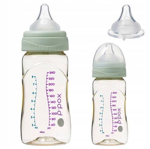 b.box antikoliková kojenecká láhev zelená 240ml
