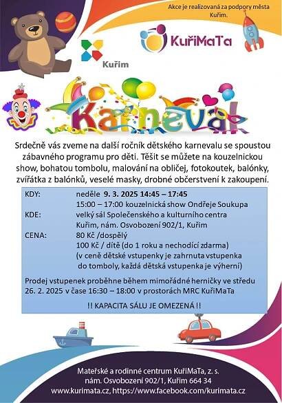 Karneval | Kam v Kuřimi