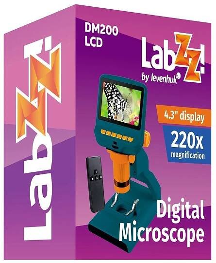 Digitální mikroskop Levenhuk LabZZ DM200 LCD - mikroshop.cz