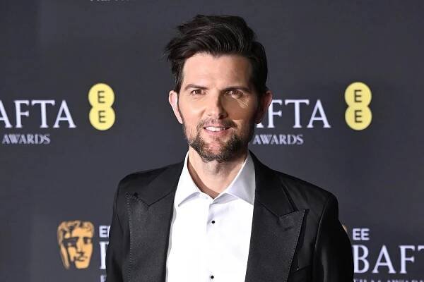 Adam Scott Admits He Had to Hide in Closets During Severance Zoom Calls to Keep Spoilers from His Family
