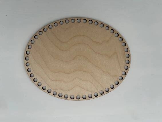 Wooden Basket Base - Oval - Image 6