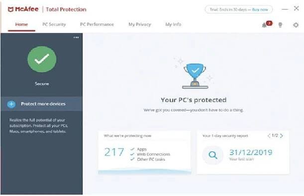 McAfee Total Protection Antivirus