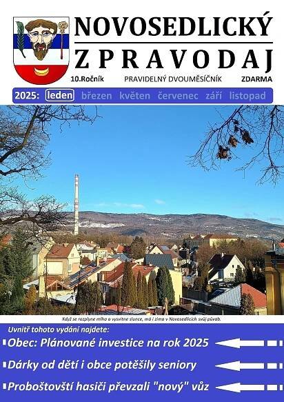 Novosedlický zpravodaj - leden 2025