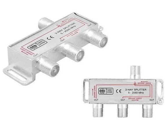 Rozbočovač F třícestný TS1911B 5-2050MHz