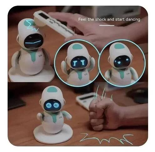 Eilik Robot Emoční Interakce Chytrý Společník Mazlíček Robot Elektronická Kreativní Studie Stolní Společník Vánoce Přizpůsobit Hračka