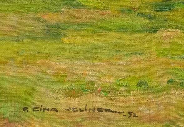 František Cína - Jelínek / Z Českých Křižánek - detail aukce « Aukce « Aukční Galerie Platýz
