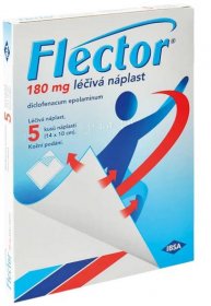 Flector 180 mg 5 léčivých náplastí