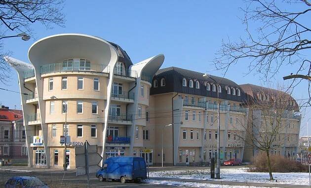 Ušatý dům Wellnerova Olomouc 01