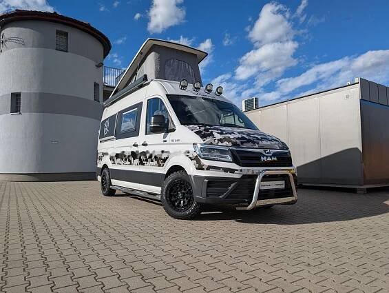 obytná dodávka MAN TGE 4x4 Mercus Camper