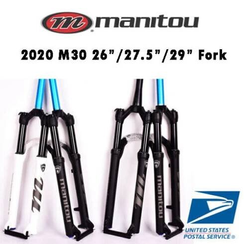 Manitou M30 Markhor 26" 27,5" 29" vzduchová odpružená vidlice ruční dálkové ovládání 9mm QR