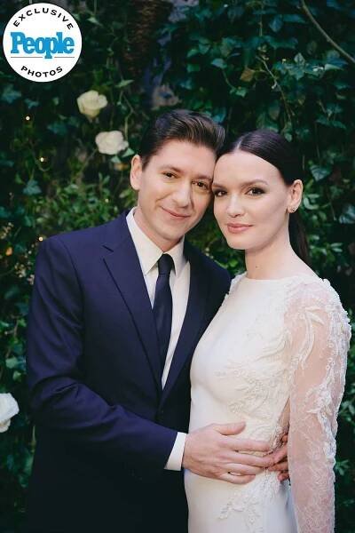 Michael Zegen and Jennifer Damiano's wedding