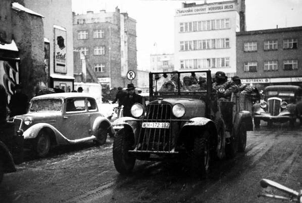Německá vojska na Zlínsku: první dny okupace 1939