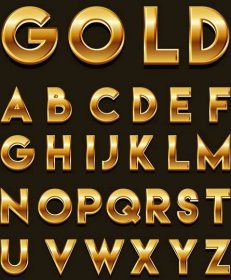 Fonty Golden letter – sledující online ▷➡️
