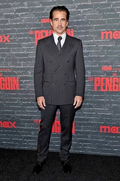 NEW YORK, NEW YORK - SEPTEMBER 17: Colin Farrell attends HBO's 