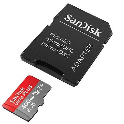 Paměťová karta SanDisk MicroSDXC Ultra 256GB + SD adaptér ...