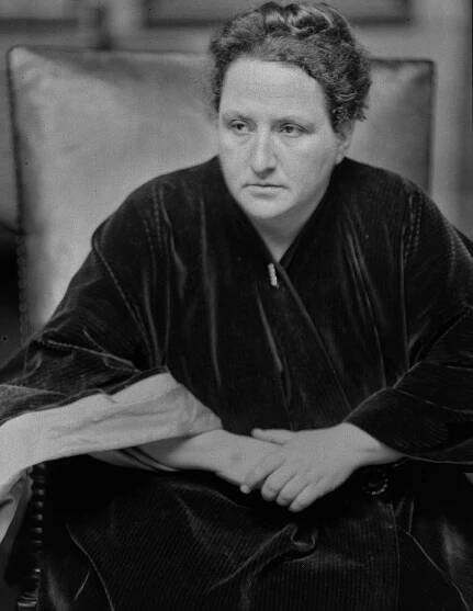 Gertrude Stein by Alvin Langdon Coburn
