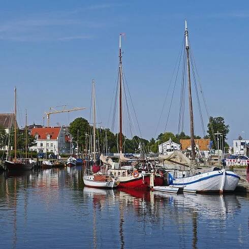 Auch der Museumshafen in Greifswald ist einen Ausflug wert. 
