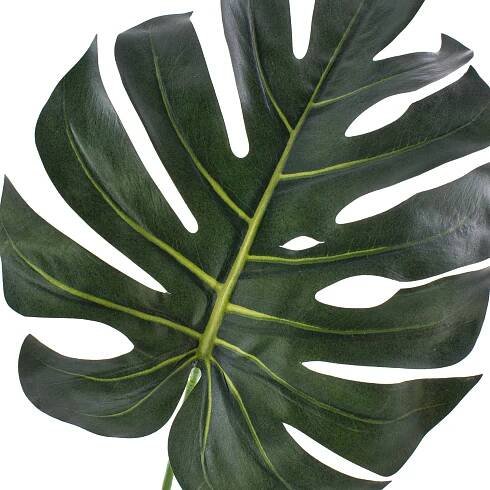 Umělý list filodendron monstera deliciosa UMBERTO, 55cm