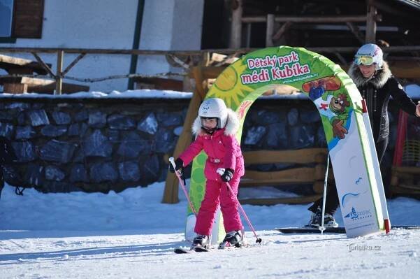Ski areál Frymburk - informace a mapa