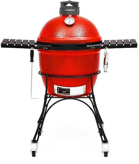 Kamado Joe Classic II 18 inch Charcoal Grill in Blaze Red