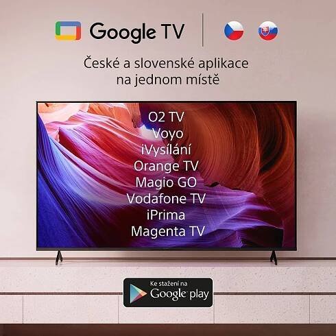 Televize 50" Sony Bravia KD-50X75WL KD50X75WLPAEP | bscom.cz