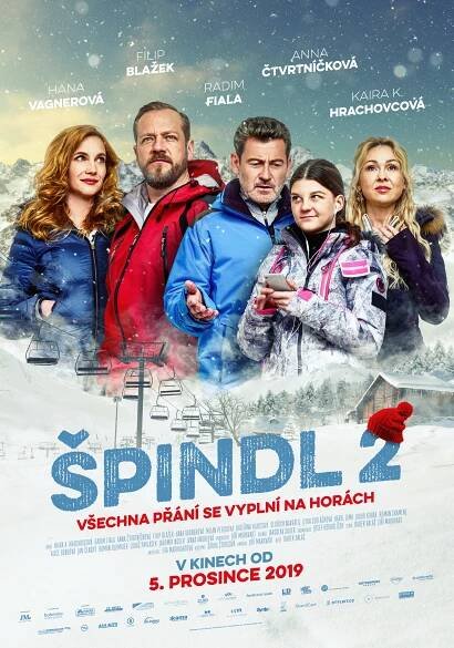 Zimní komedie Špindl 2 se chystá do českých kin