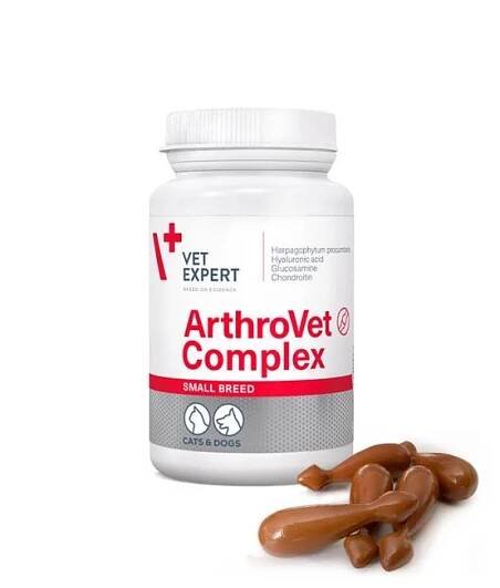 VetExpert ArthroVet HA Complex Small Breed&Cats 60cps