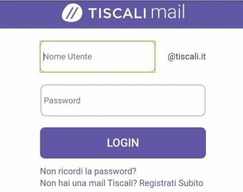 Tiscali Mail login