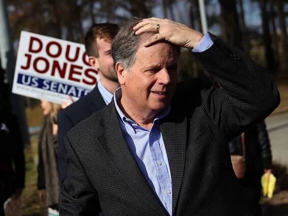 Doug Jones Apparently Read Matt Damon’s Guide to Having Bad Opinions on Sexual Harassment