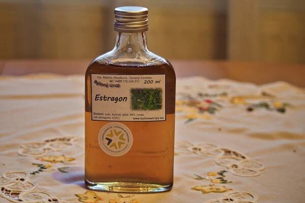 Estragon bylinný sirup 200 ml