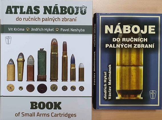 Populárně naučná | Atlas nábojů + Náboje do ručních palných zbraní | Naše vojsko