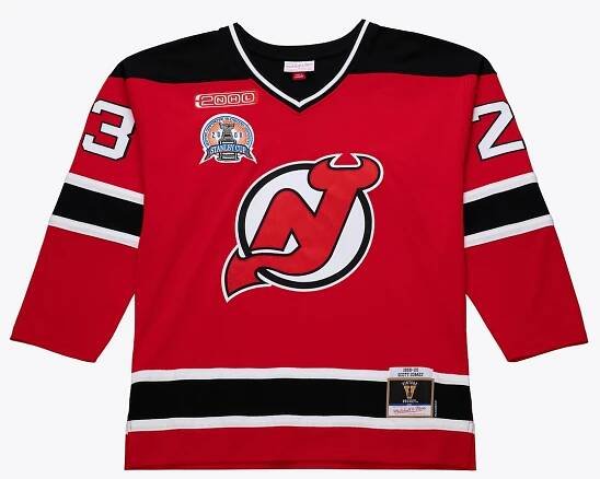 Men's Scott Gomez Red New Jersey Devils 1999/00 Power Play Player Jersey