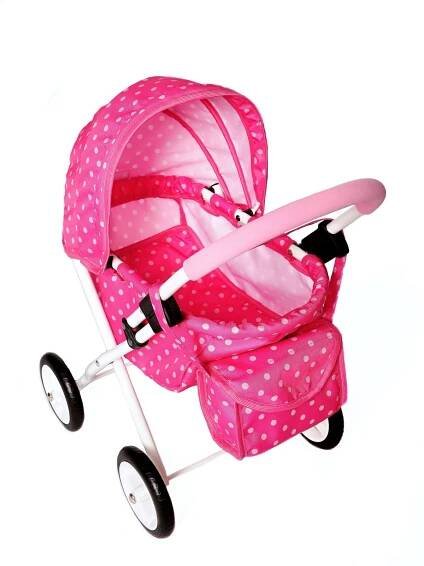 Kočárek pro panenky pro nejmenší Jasmine Kids M9