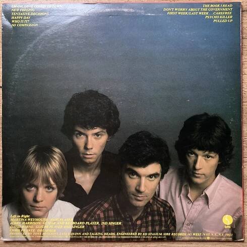 TALKING HEADS 77 USA 1PRESS VG+ 1977 | Aukro
