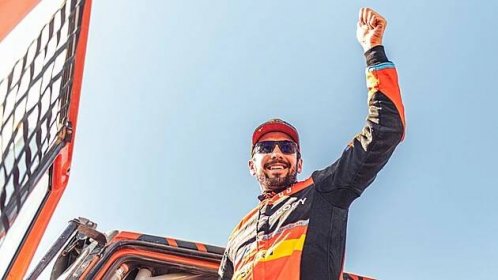 Martin Macík, vítěz Rallye Dakar 2024 v kategorii kamionů.
