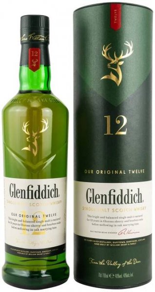 GLENFIDDICH 3er-Bundle - 12+15+18 Jahre - 40% Vol.