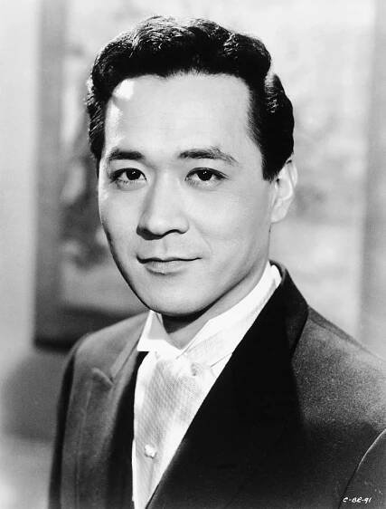 Portrait of James Shigeta.