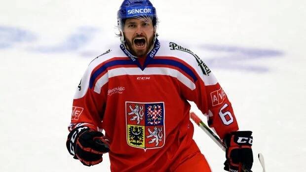 Obránce Michal Kempný v dresu českého národního týmu